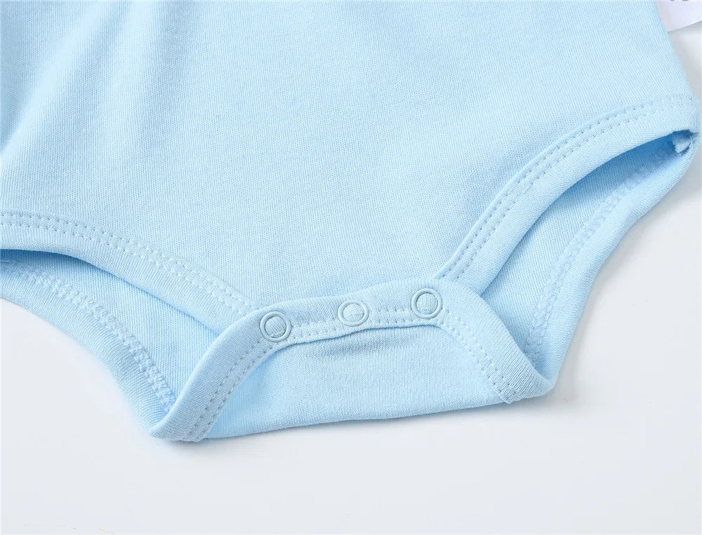 Kavkas Baby Boy Cotton Bodysuit Summer Overalls