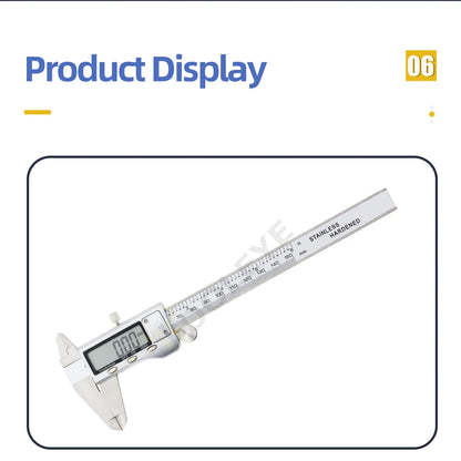 Digital Caliper Stainless Steel Thickness Gauge