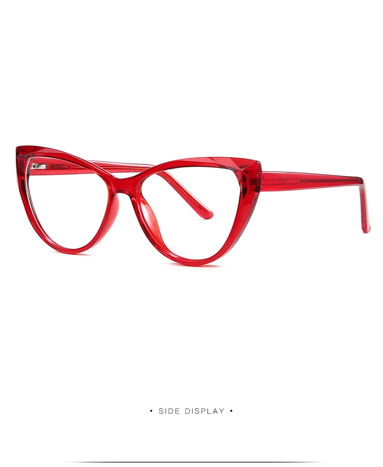Cat Eye Plastic Glasses Frame for Women