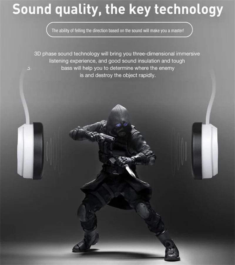 Wireless Virtual Reality Glasses 3D Headset for 4.7-7.2" Phones