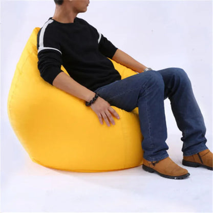 Durable Fabric Bean Bag Sofa Cover for Single Chair