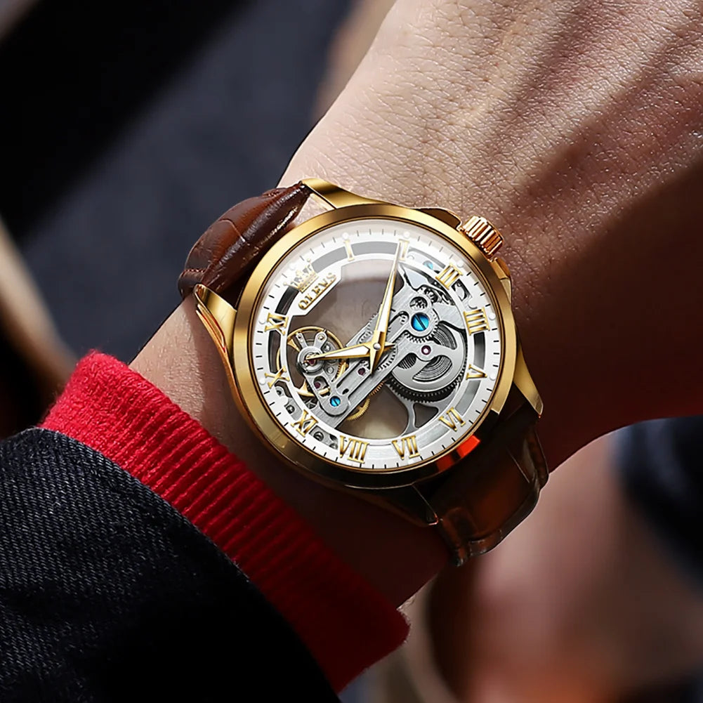 OLEVS Automatic Mechanical Waterproof Men's Watch