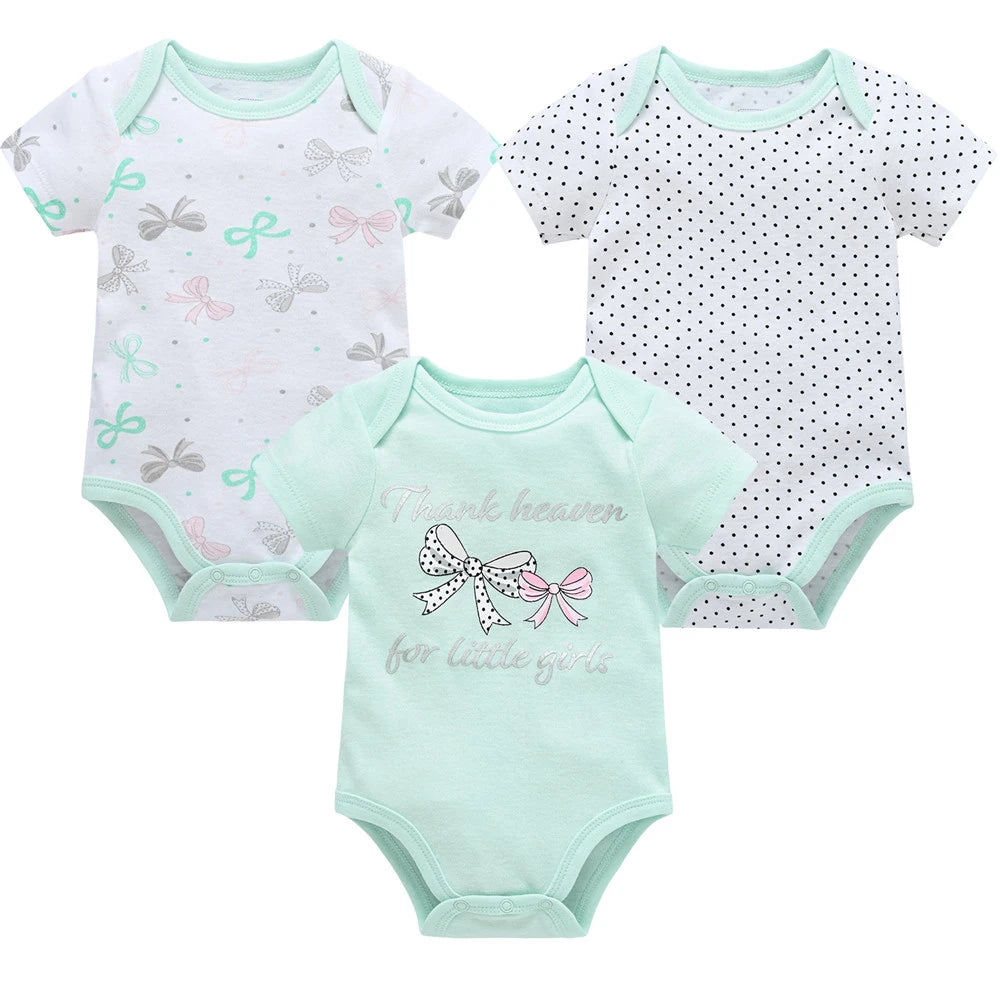 Kavkas Baby Boy Cotton Bodysuit Summer Overalls