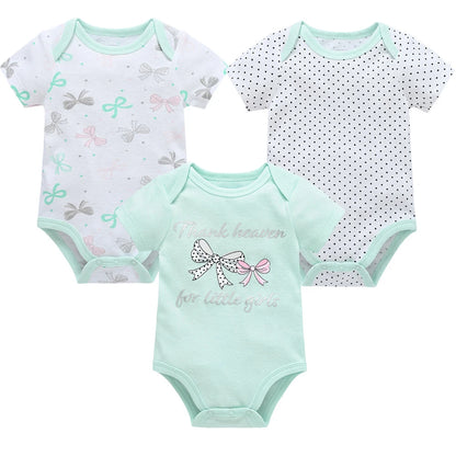 Kavkas Baby Boy Cotton Bodysuit Summer Overalls