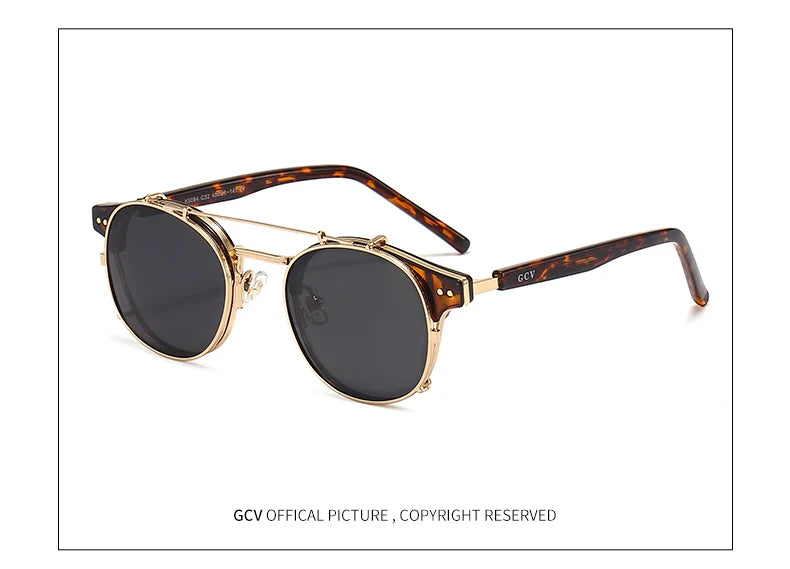 GCV Double Layer Polarized Acetate Sunglasses