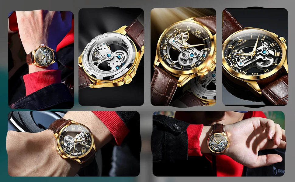 OLEVS Automatic Mechanical Waterproof Men's Watch