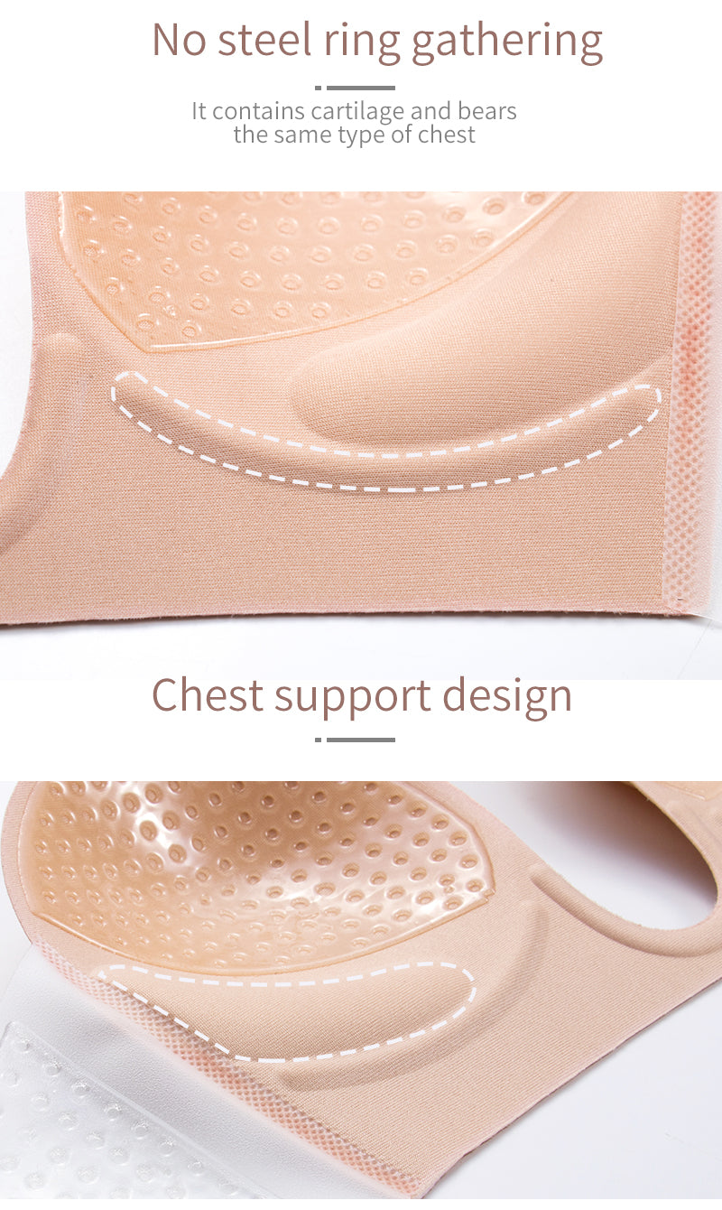 Invisible Push Up Strapless Silicone Bra