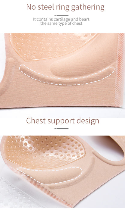 Invisible Push Up Strapless Silicone Bra