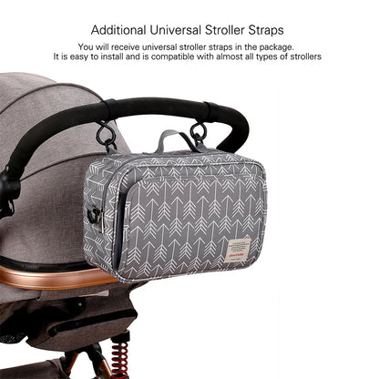 Waterproof Baby Stroller Bag Multifunction Diaper Organizer