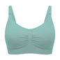 Plus Size Nursing Bra Seamless Breathable Nylon