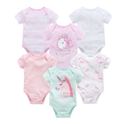 Kavkas Baby Boy Cotton Bodysuit Summer Overalls