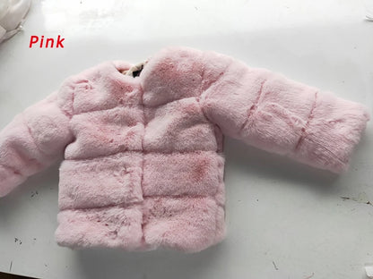 Faux Fur Winter Coat for Girls