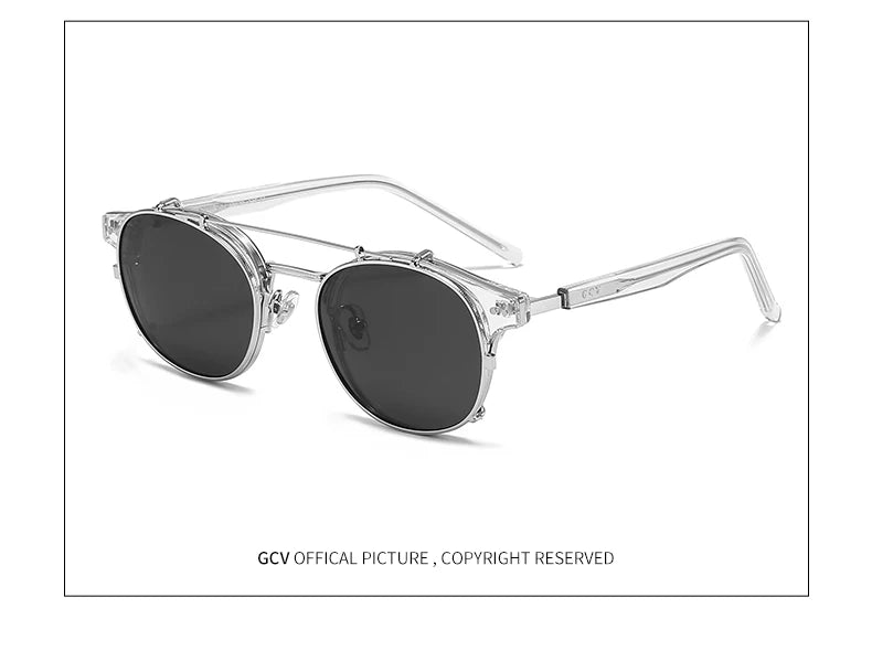 GCV Double Layer Polarized Acetate Sunglasses