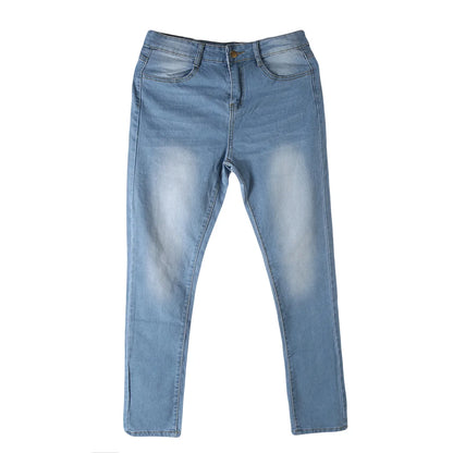 High Waist Denim Skinny Jeans for Women