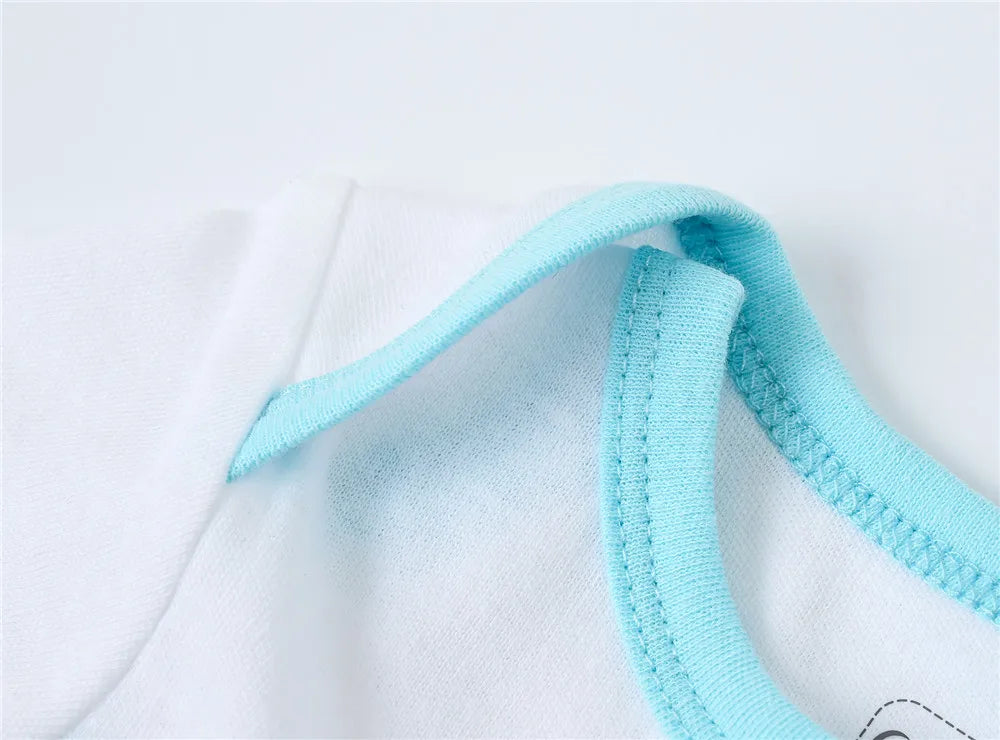 Kavkas Baby Boy Cotton Bodysuit Summer Overalls