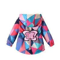 Thick Winter Jacket for Kids Hooded Cotton Outerwear