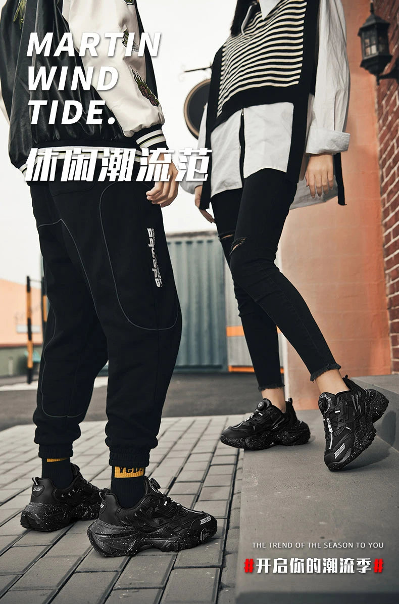 Men's Casual Lace-Free Sneakers in FLYKNIT
