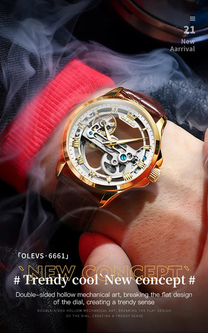 OLEVS Automatic Mechanical Waterproof Men's Watch