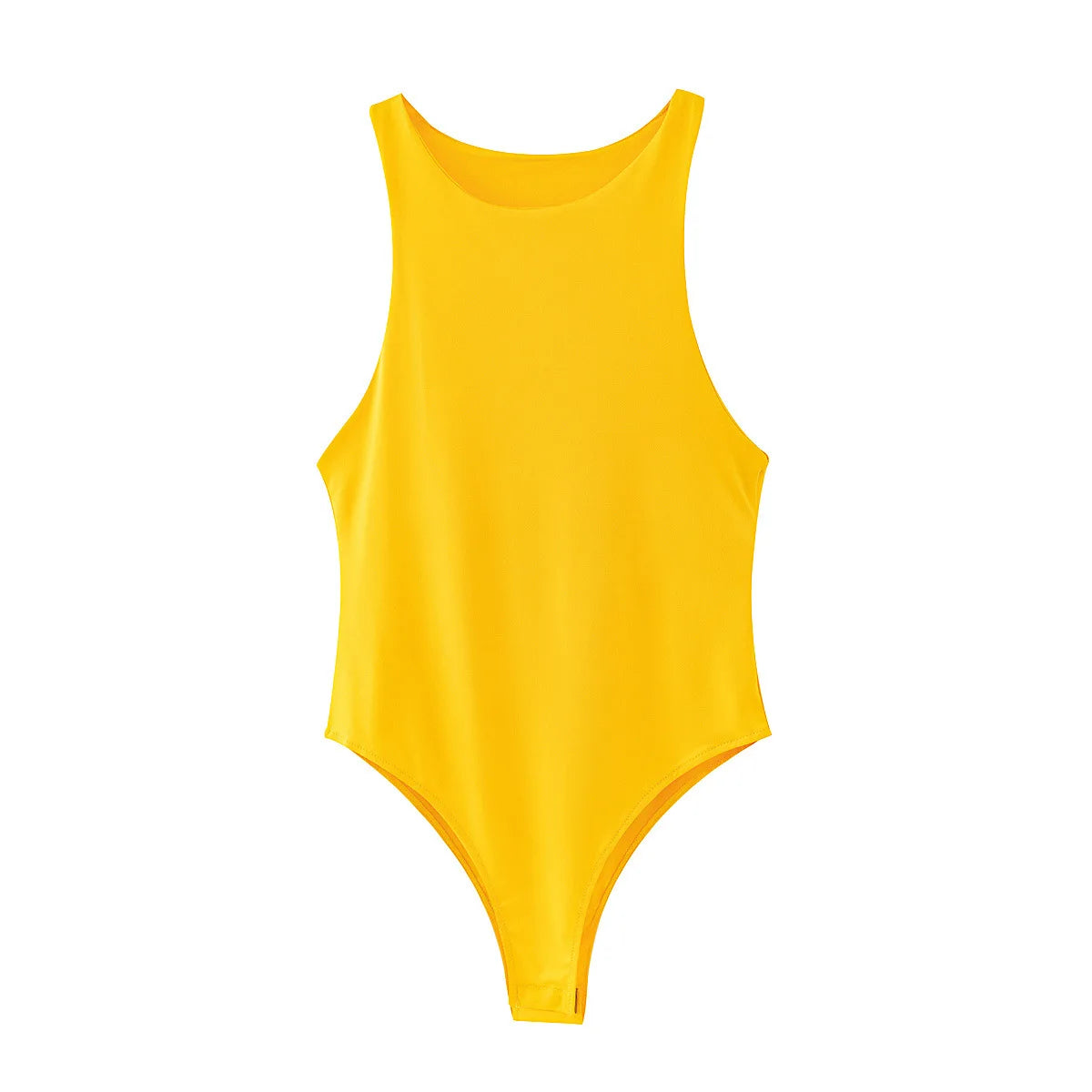 Summer Solid Sexy Bodycon Women Bodysuit Green Slim