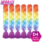 24 Inch Jumbo Braiding Hair Extensions Synthetic Ombre
