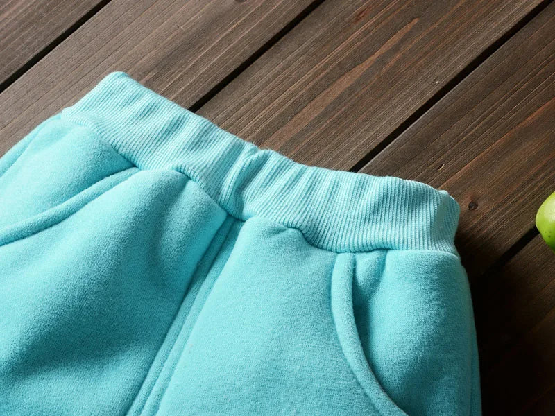 Children's Hooded Fleece Outfit Set for Toddlers