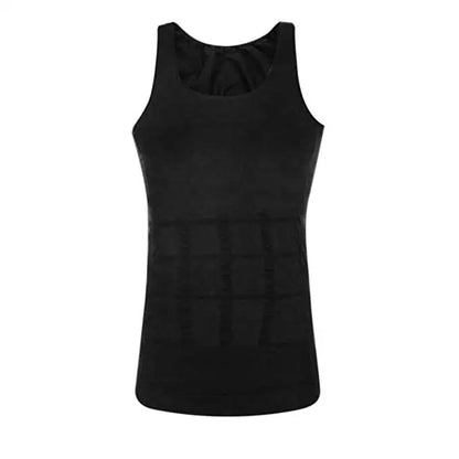 Men's Slimming Vest Body Shaper Corset in Nylon Elastane