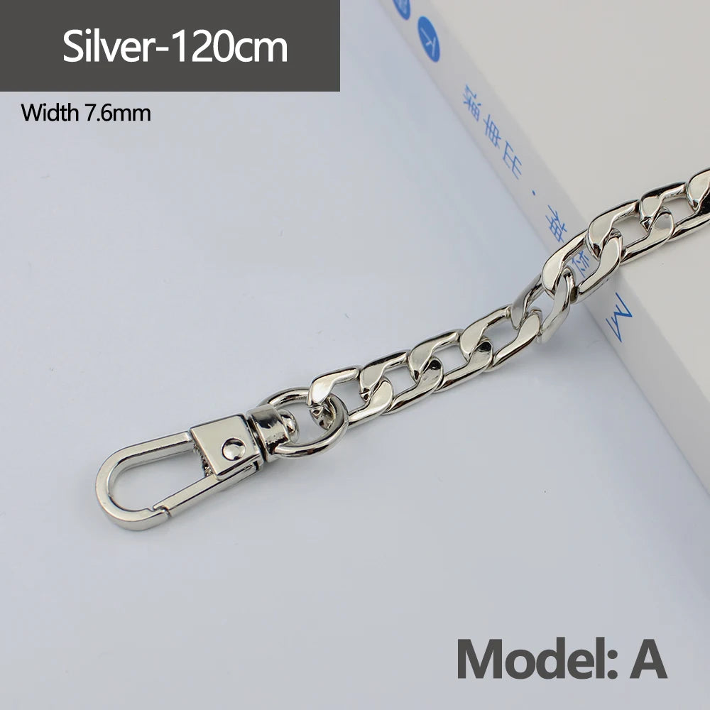 Metal Chain Crossbody Shoulder Strap 100-120CM
