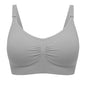 Plus Size Nursing Bra Seamless Breathable Nylon