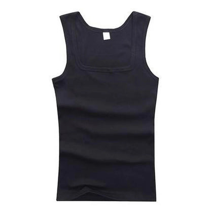 Plus Size Men Tank Tops Sleeveless Cotton Blend Vests