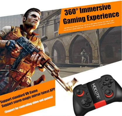 Wireless Virtual Reality Glasses 3D Headset for 4.7-7.2" Phones