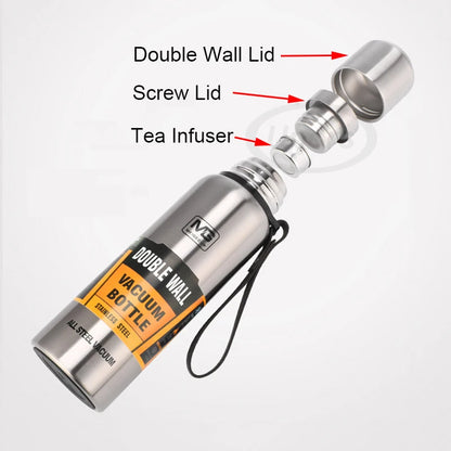 Large Capacity Stainless Steel Vacuum Flask Tumbler