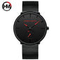 Waterproof Stainless Steel Mesh Quartz Men Watch