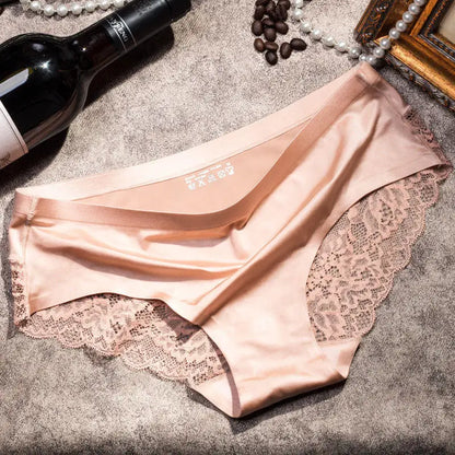 Lace Briefs Women Seamless Comfort Underwear Plus Size