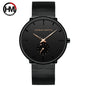 Waterproof Stainless Steel Mesh Quartz Men Watch