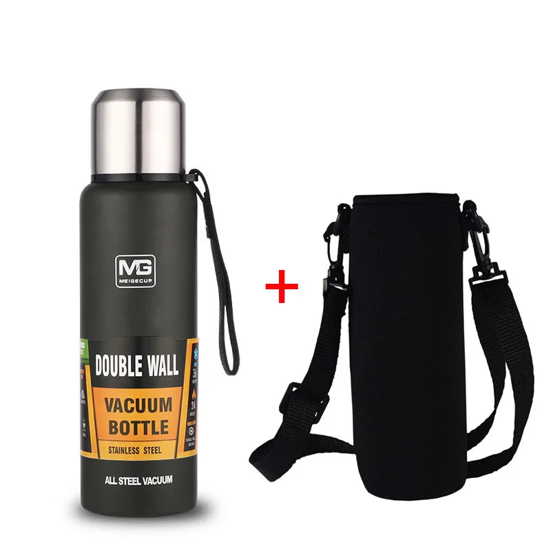 Large Capacity Stainless Steel Vacuum Flask Tumbler