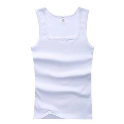 Plus Size Men Tank Tops Sleeveless Cotton Blend Vests