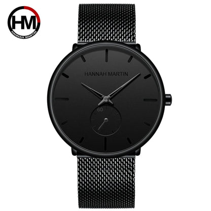 Waterproof Stainless Steel Mesh Quartz Men Watch