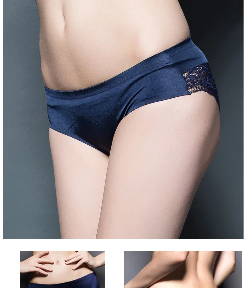 Lace Briefs Women Seamless Comfort Underwear Plus Size