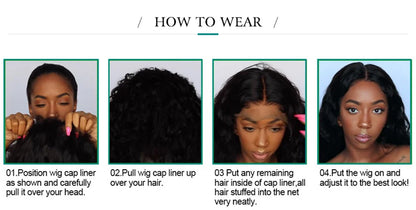 HD Lace Frontal Human Hair Wig Straight 360