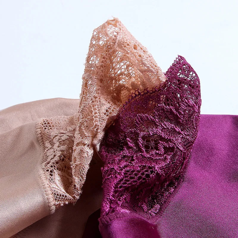 Lace Briefs Women Seamless Comfort Underwear Plus Size
