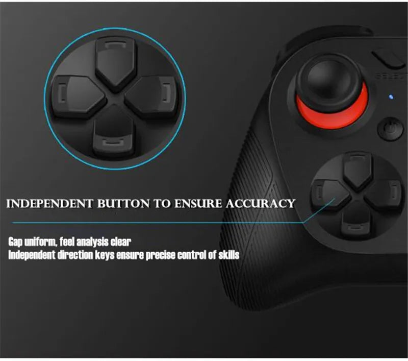 Wireless Virtual Reality Glasses 3D Headset for 4.7-7.2" Phones