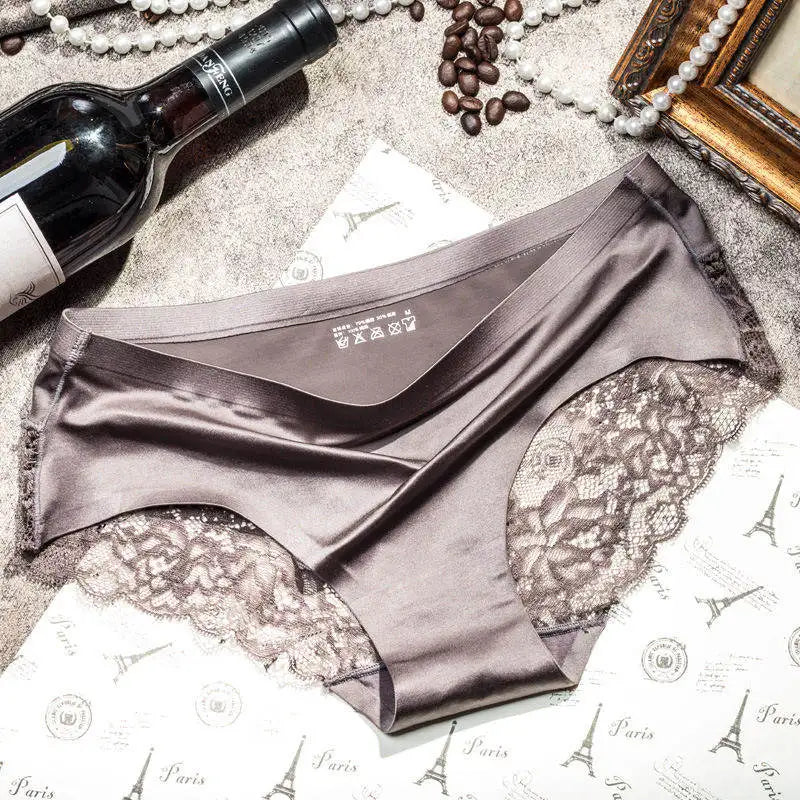 Lace Briefs Women Seamless Comfort Underwear Plus Size