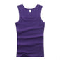 Plus Size Men Tank Tops Sleeveless Cotton Blend Vests