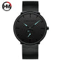 Waterproof Stainless Steel Mesh Quartz Men Watch