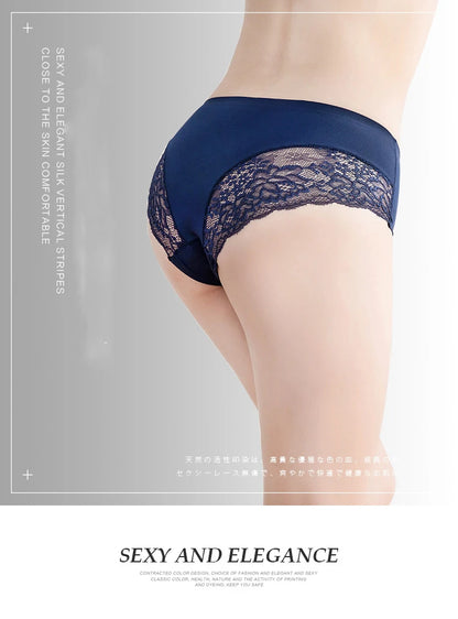 Lace Briefs Women Seamless Comfort Underwear Plus Size