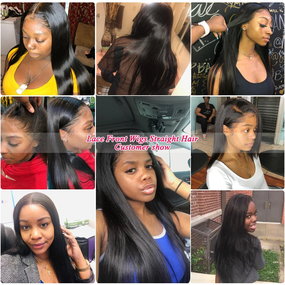 Queen Hair HD Lace Wig Raw Human Hair 13x6 Frontal