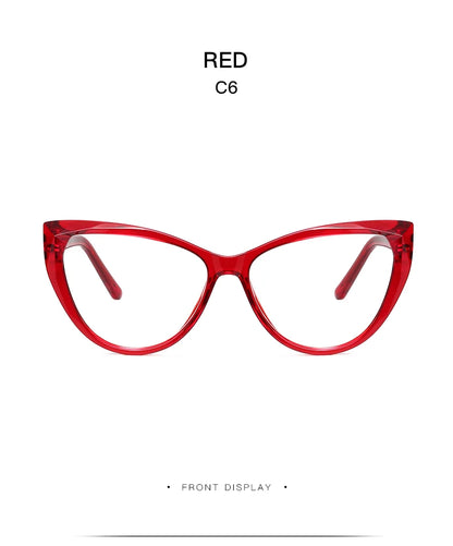 Cat Eye Plastic Glasses Frame for Women