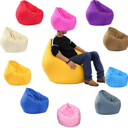 Durable Fabric Bean Bag Sofa Cover for Single Chair