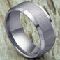 Black Classic Titanium Steel Ring for Men