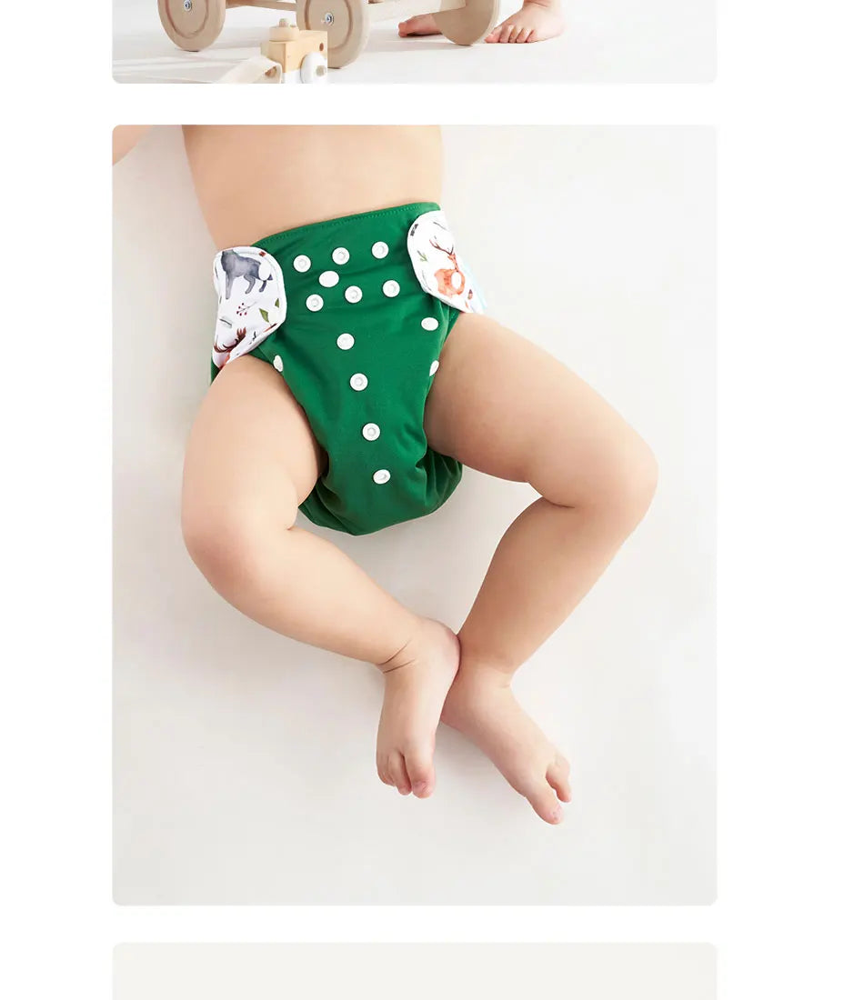 Happyflute Eco-Friendly Cloth Diaper Set for Babies